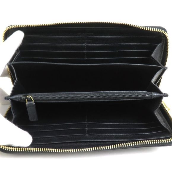 Saint Laurent Round Zipper Long Wallet - Picture 3 of 8